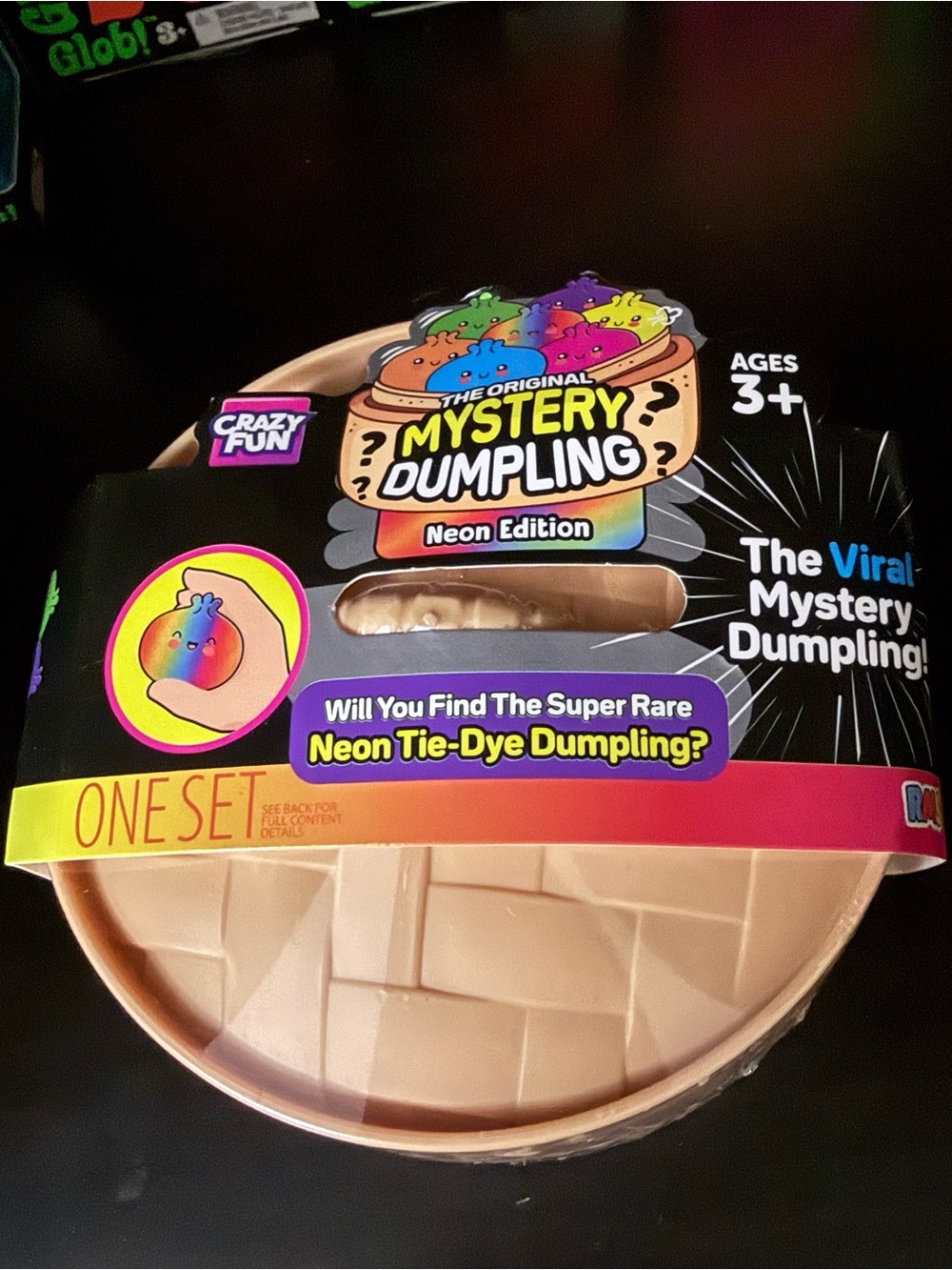 1- Sealed Crazy Fun RMS Mystery Dumpling Neon Tie Dye Edition